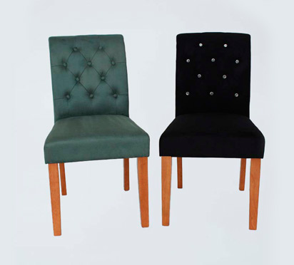 DC137 KD Leg Comercial Dining Chair with Emerald Color