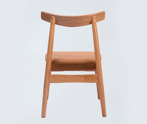 dc13 wooden chair with fabric seat 2