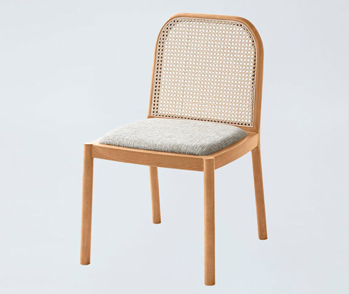 Nordic Modern Rattan Dining Chair For Hotel Resturant